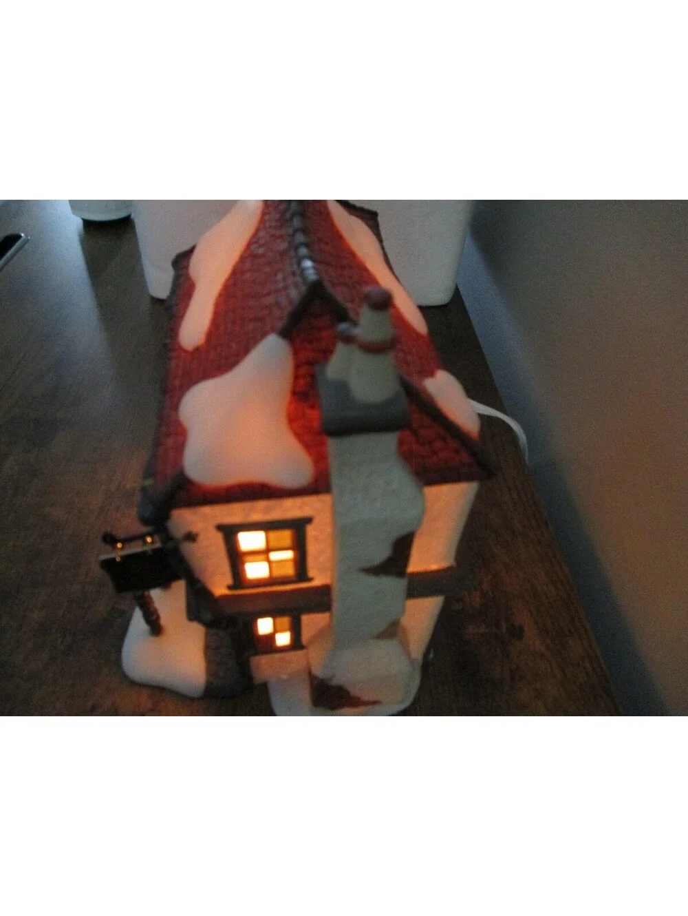 Vintage Dept 56 The Old Curiosity Shop Lighted Dickens Village Christmas House